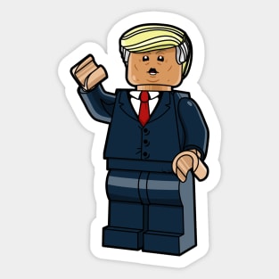 LEGO Donald Trump Sticker